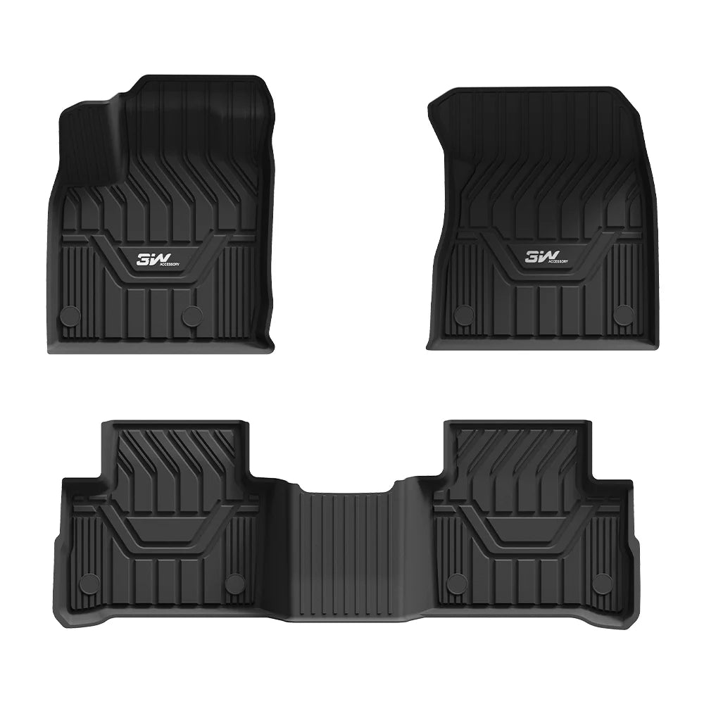 3W All Weather Car Mats For Nissan Qashqai 2021-2025 LHD (Not For e-power)