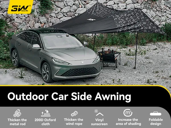 Outdoor Car Side Awning (Universal Fit)