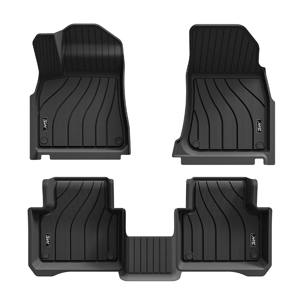 3W All Weather Car Masts For Porsche Cayenne 9Y0 2018-2026 (Left Hand Drive)
