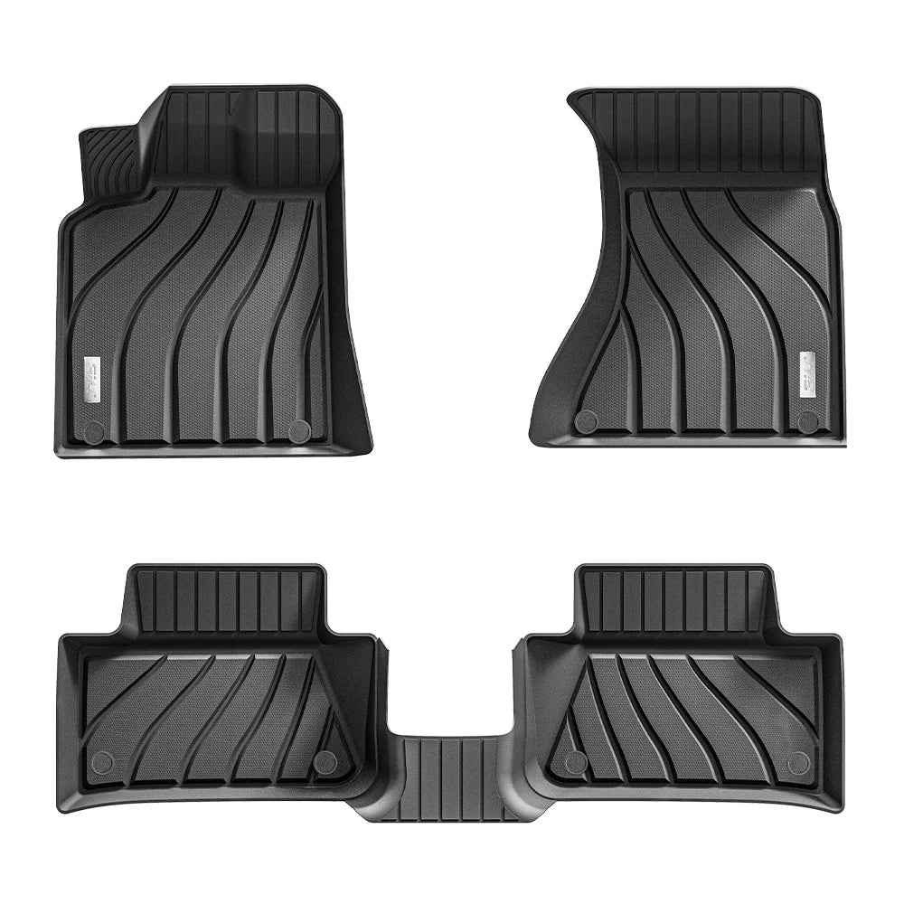 3W All Weather Car Mats For Porsche Macan 2014-2025 LHD