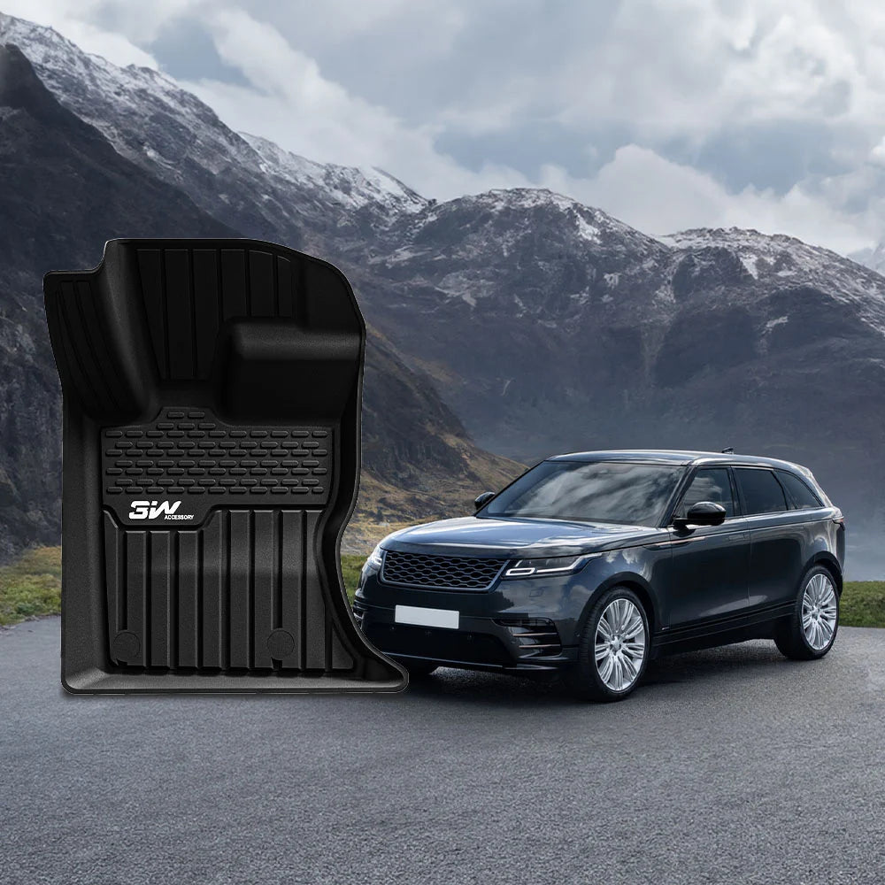 3W All Weather Car Mats For Range Rover Velar L560 2017-2026 (Left Hand Drive)