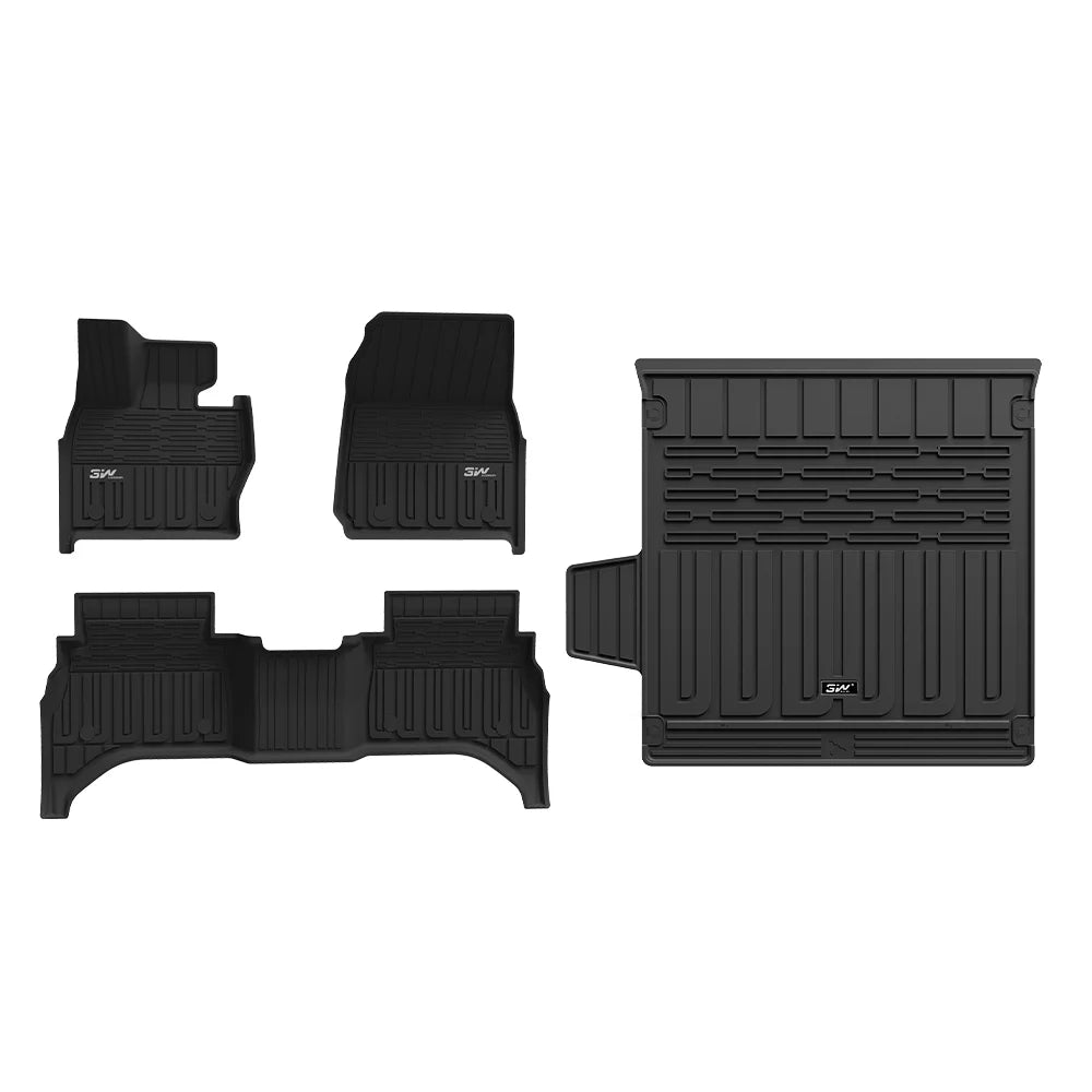 3W All Weather For Car Mats For Range Rover L460 2023-2026 (Left Hand Drive)