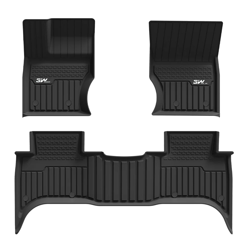 3W All Weather Car Mats For Range Rover Sport L494 2014-2022 (Left Hand Drive)