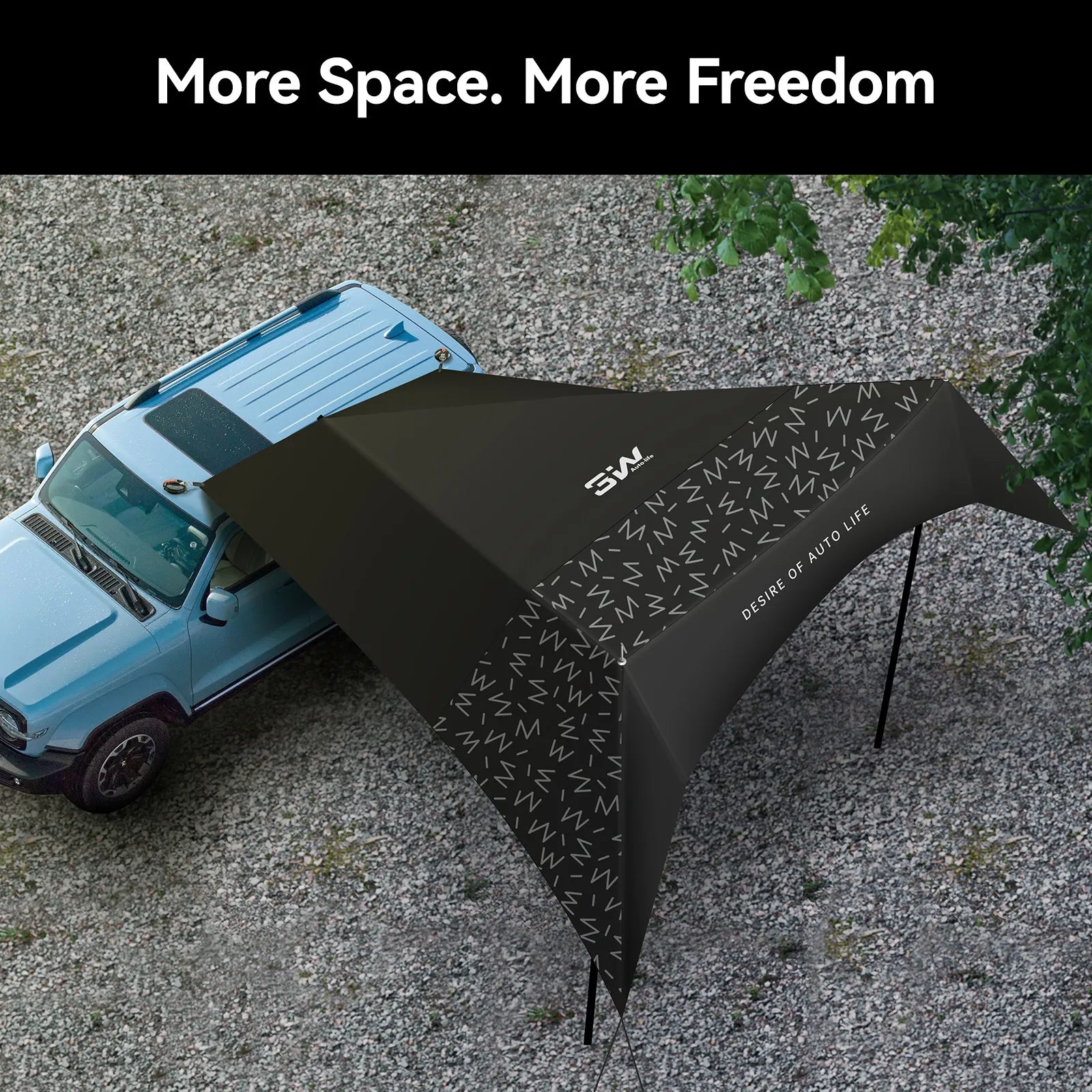 Outdoor Car Side Awning (Universal Fit)