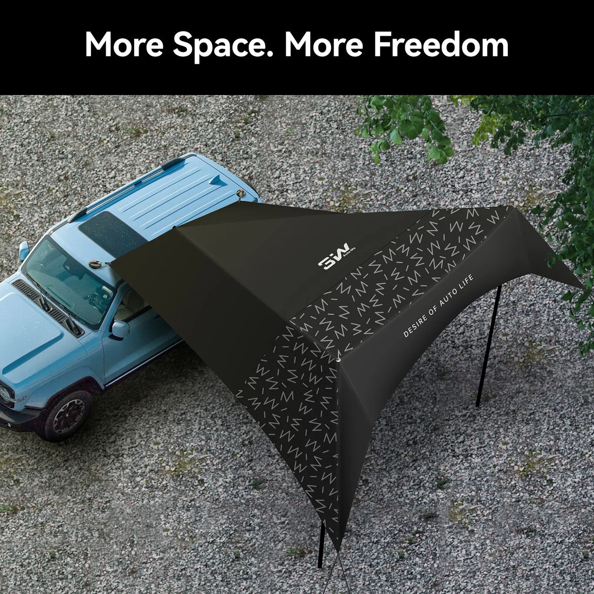 Outdoor Car Side Awning (Universal Fit)