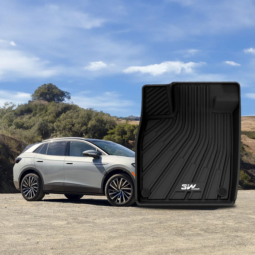 3W All Weather Car Mats For Volkswagen ID.4 2021-2026 (Left Hand Drive)