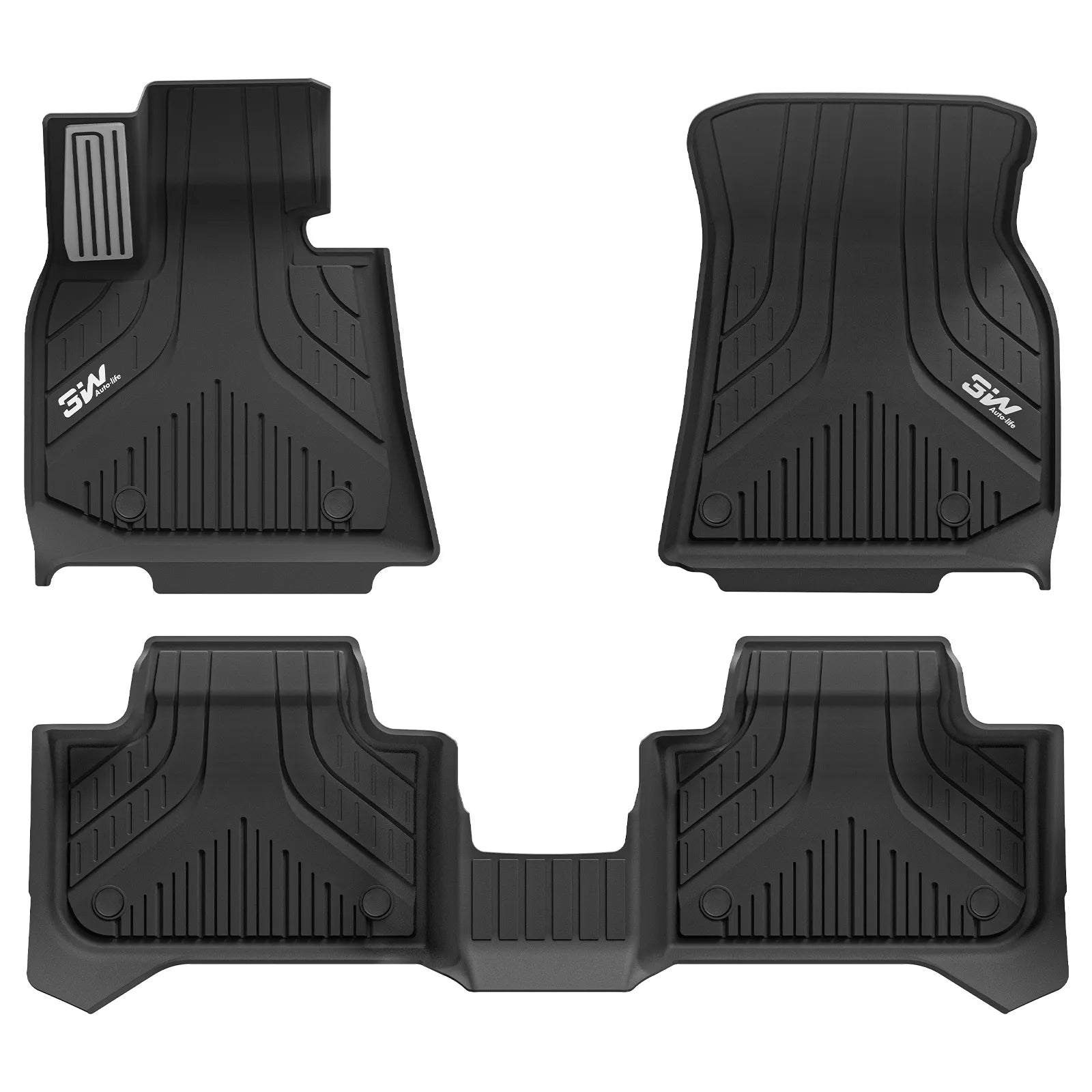 3W All Weather Car Mats For BMW X3 G45 2025-2026 (Left Hand Drive)