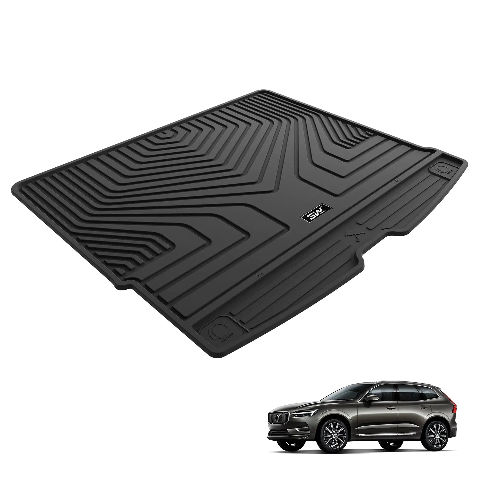 3W All Weather Car Mats For Volvo XC60 2018-2026 LHD