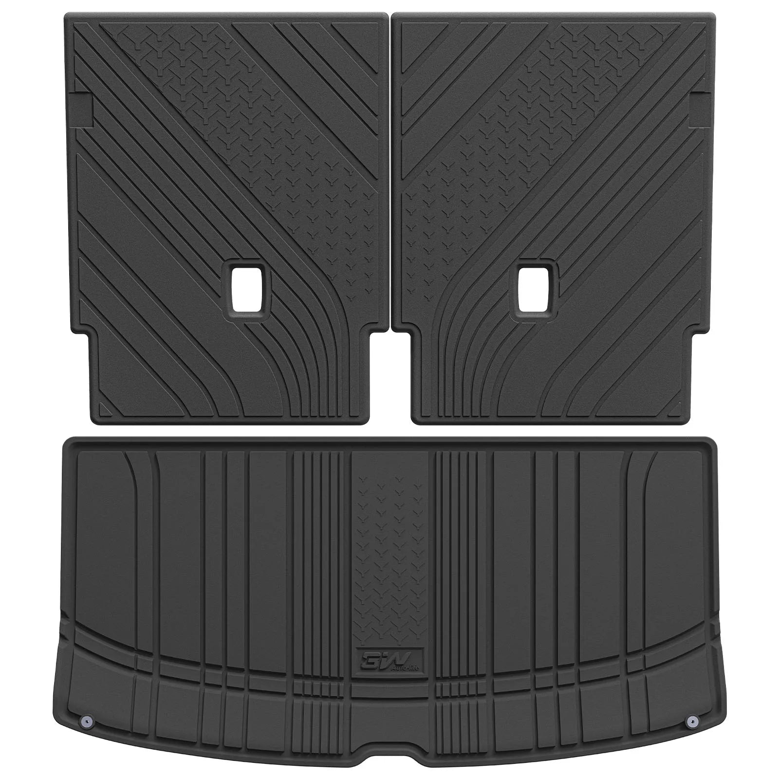 3W All Weather Car Mats For Tesla Model Y L 2026 LHD