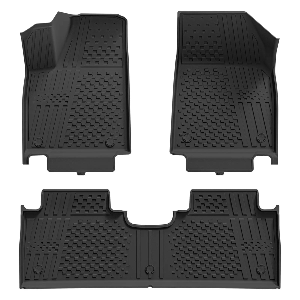 3W All Weather Car Mats for Leapmotor B10 2025-2026 (Left Hand Drive)