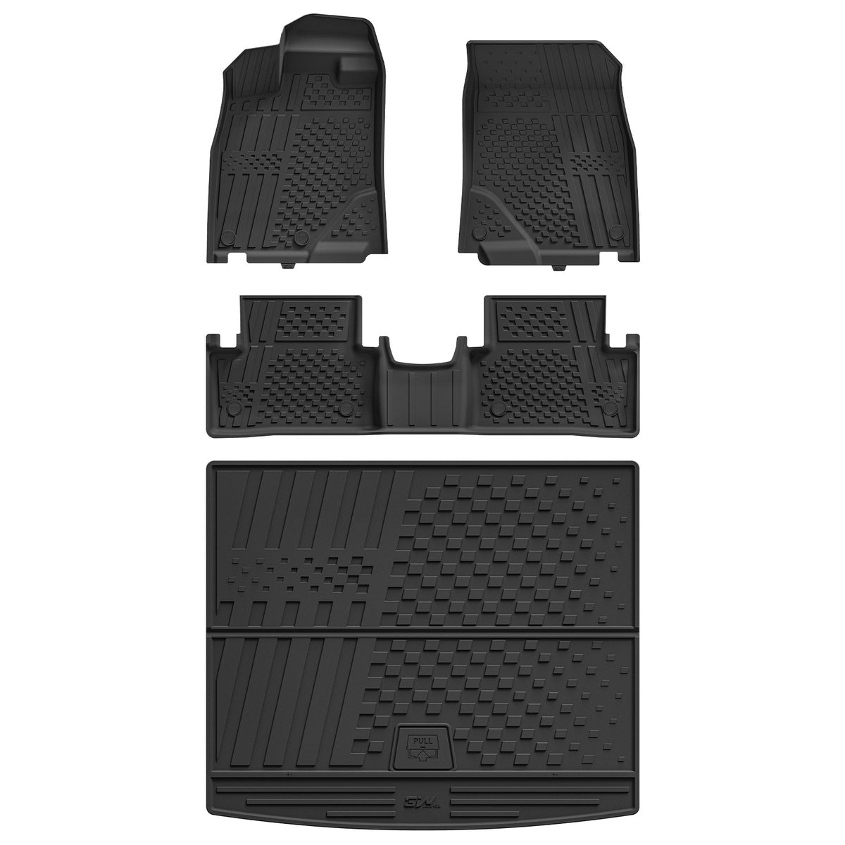 3W All Weather Car Mats For Peugeot 3008 2024-2026 (Left Hand Drive)
