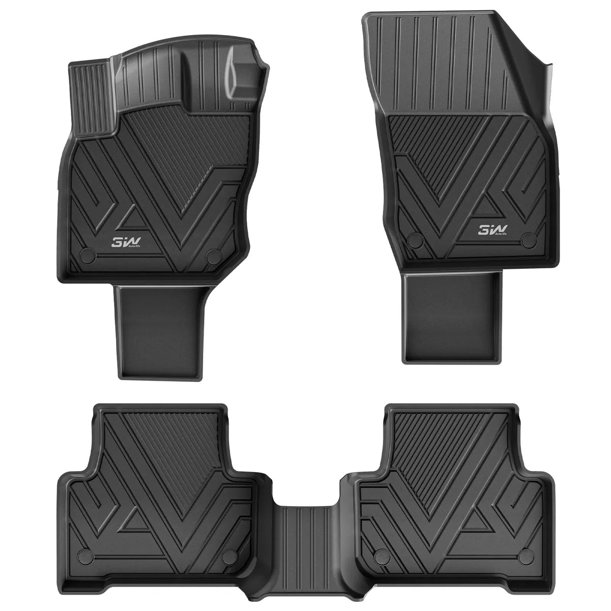 3W All Weather Car Floor Mats For Volkswagen Tiguan 2025-2026 (Left Hand Drive)