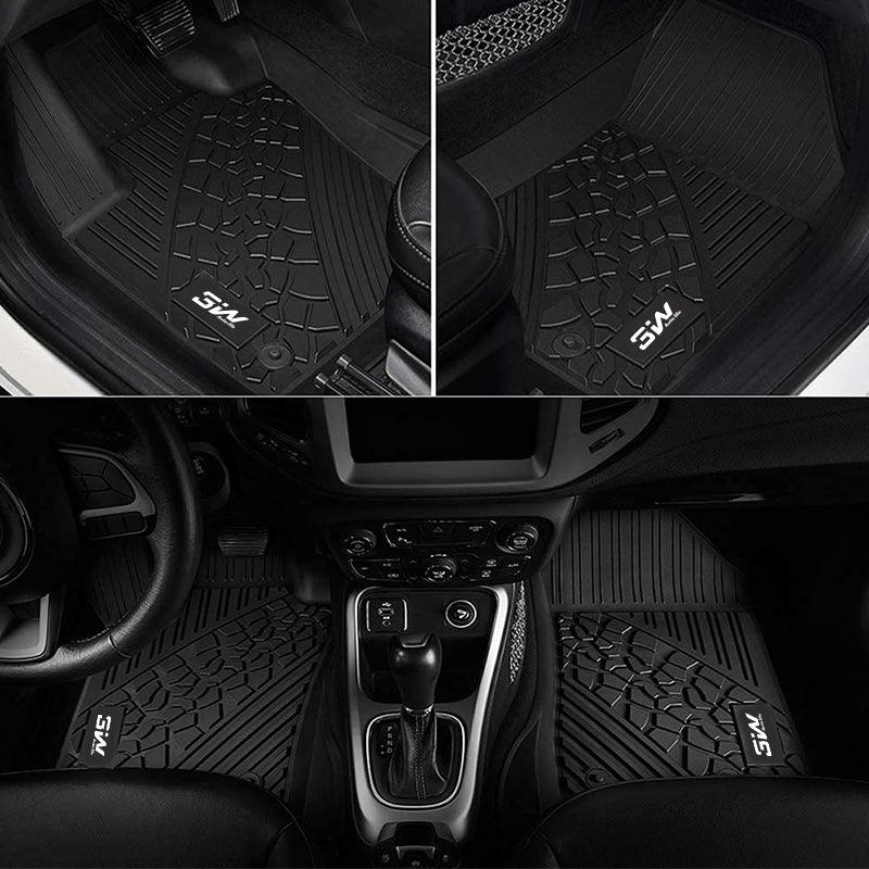 3W All Weather Car Mats for Jeep Wrangler 4xe 2021-2026 (Left Hand Drive)