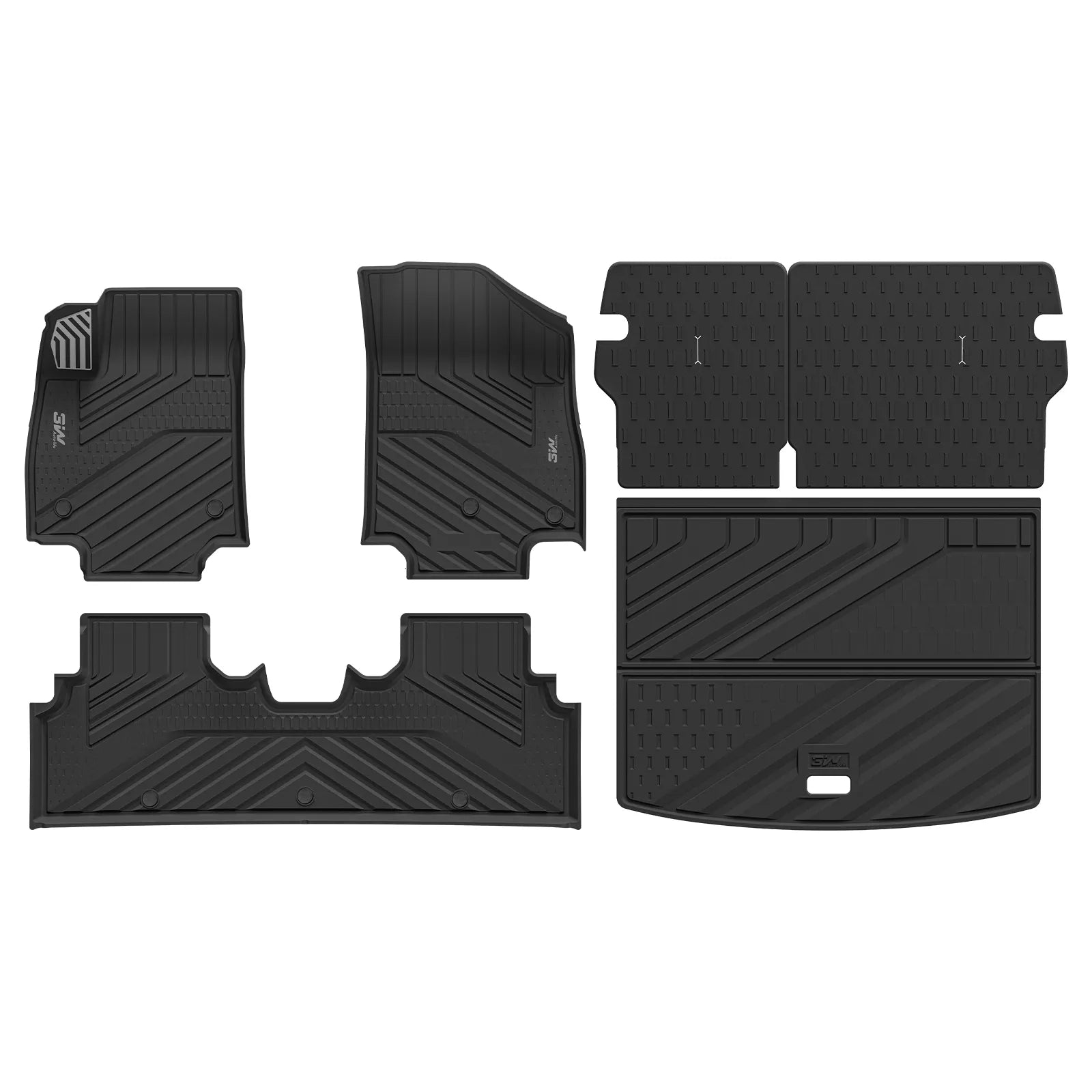 3W All Weather Car Mats for Kia EV3 2024-2026