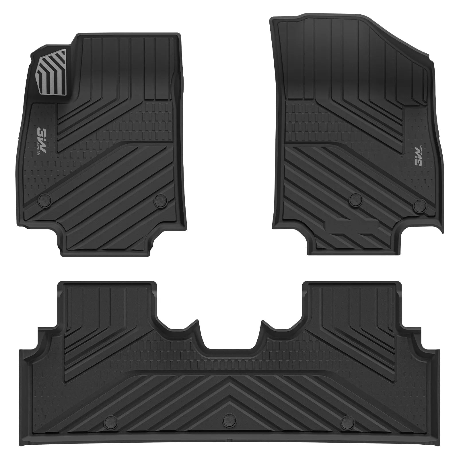 3W All Weather Car Mats for Kia EV3 2024-2026
