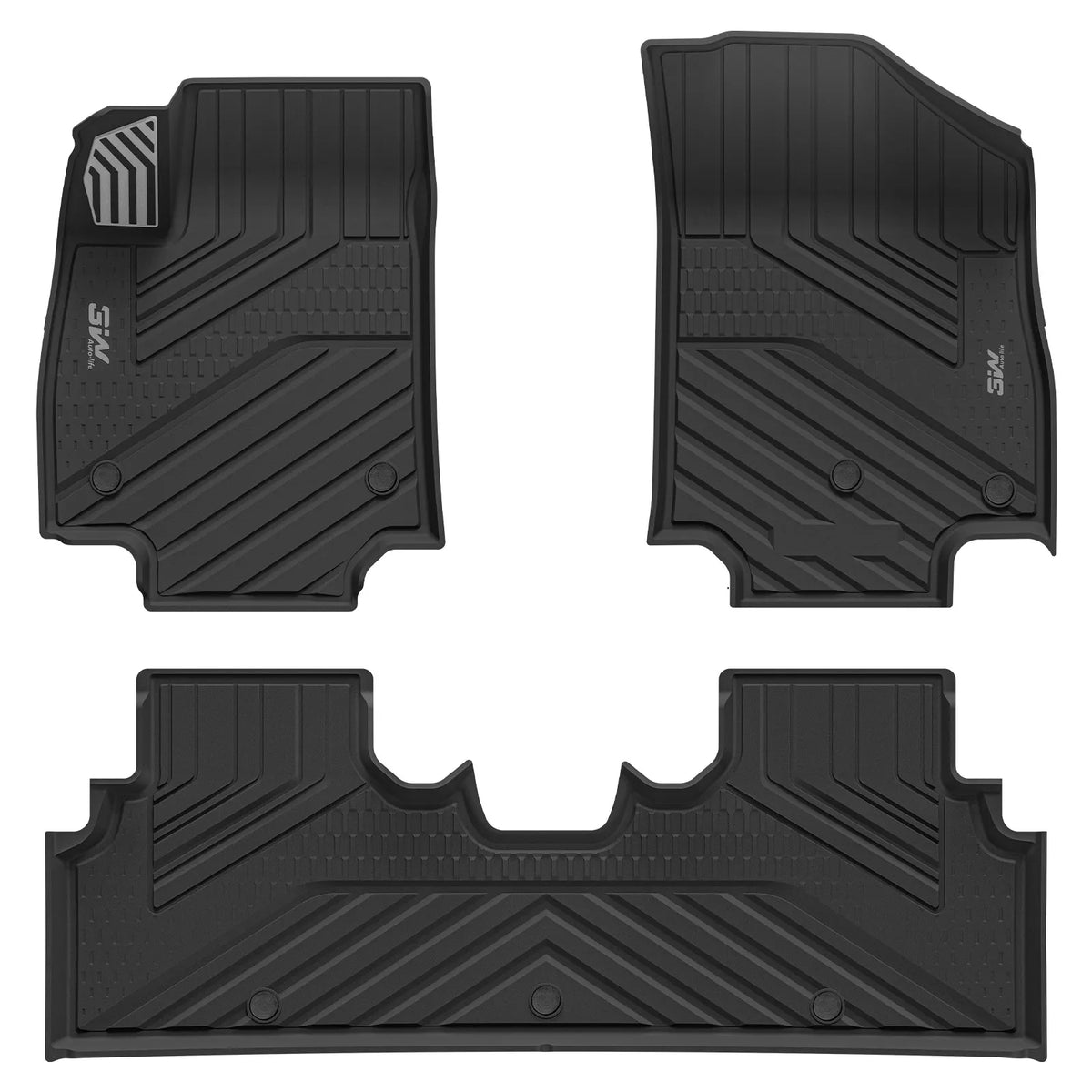 3W All Weather Car Mats for Kia EV3 2024-2026