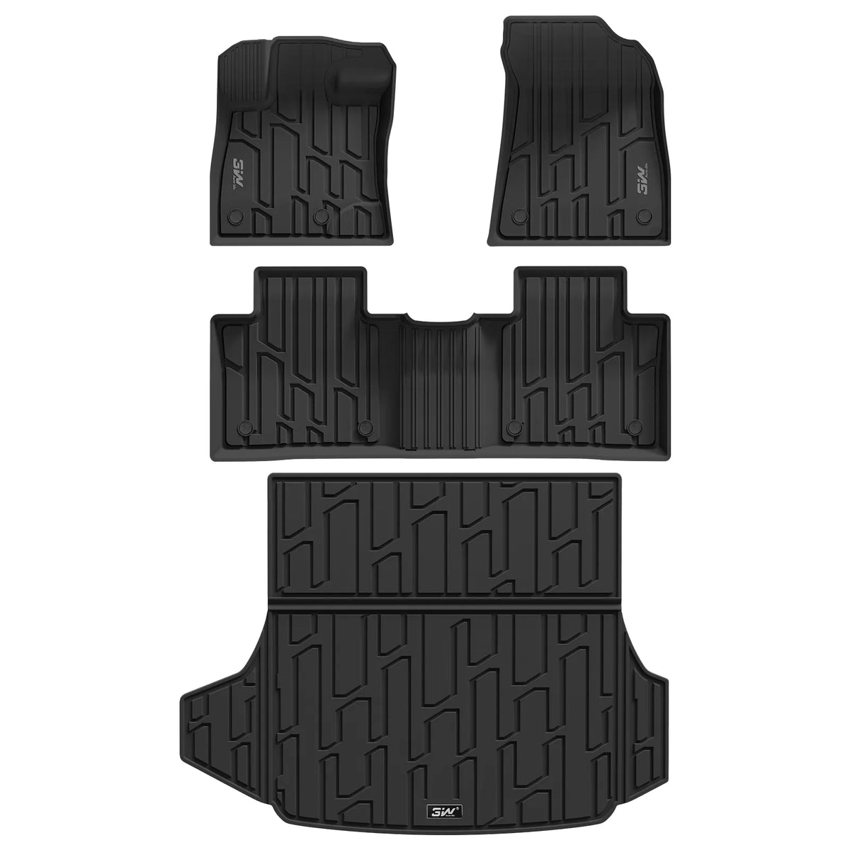 3W All Weather Car Mats for Lynk & Co 08 2023-2026