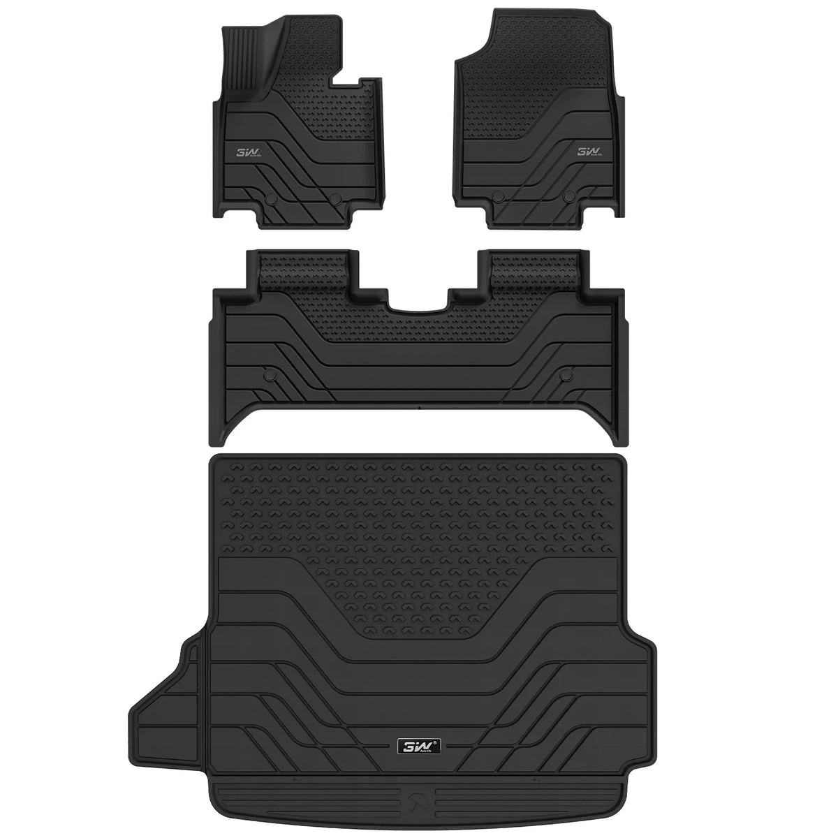 3W All Weather Car Mats for Nio EL7 2022-2026