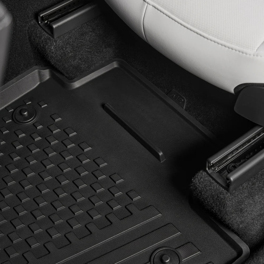 3W All Weather Car Mats For Tesla Model Y Juniper 2025-2026 (Left Hand Drive)【Basic Version】