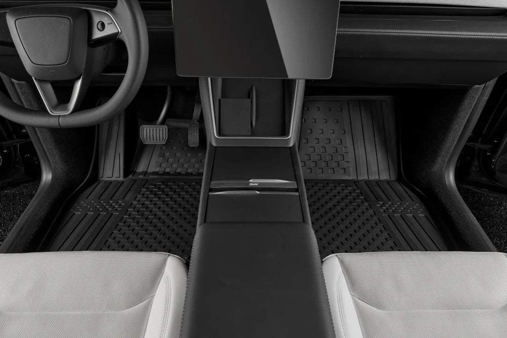 3W All Weather Car Mats For Tesla Model Y Juniper 2025-2026 LHD【Basic Version】