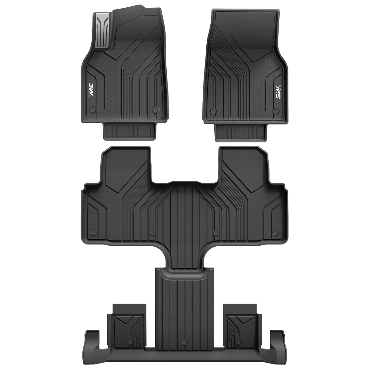 3W All Weather Car Mats For Tesla Model Y L 2026 (Left Hand Drive)