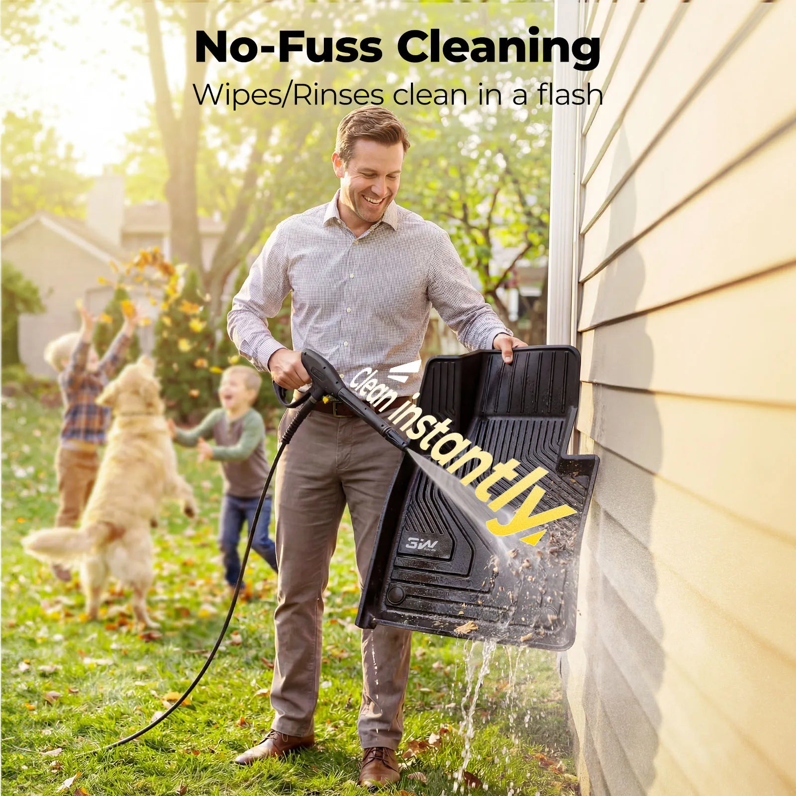 3W All Weather Car Mats For Volvo XC60 2018-2026 LHD