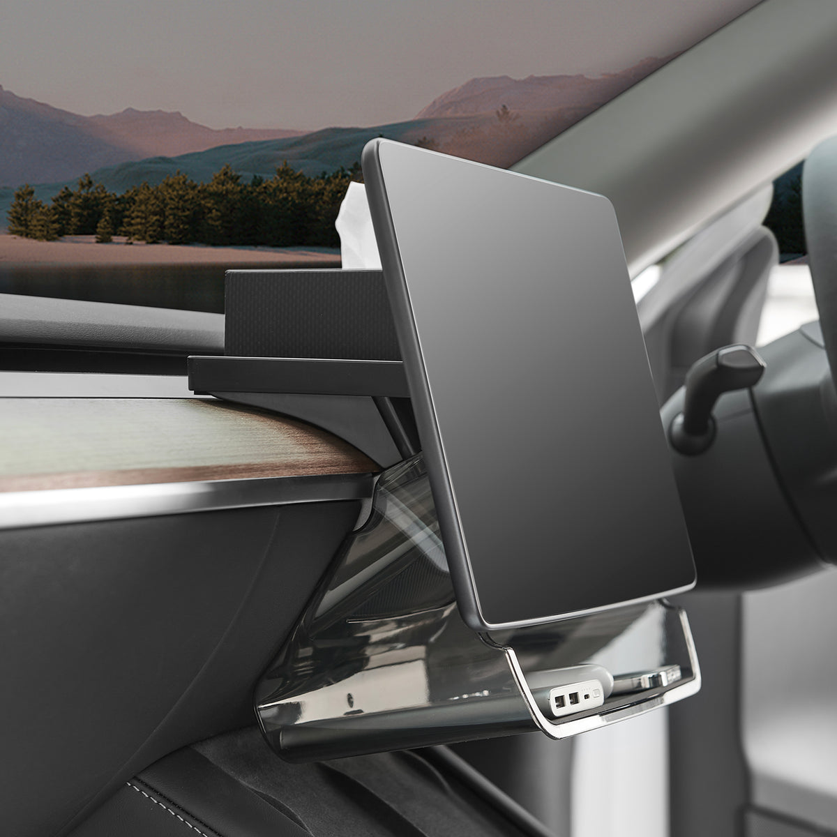 3W Magnetic Srotage Boxes For Tesla Model Y / Model 3 2017-2023