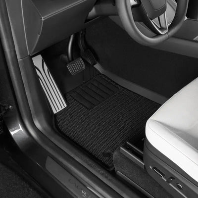 3W Double Layer Car Floor Mats For Tesla Model Y Juniper/Premium/Performance With Carpets 2025-2026