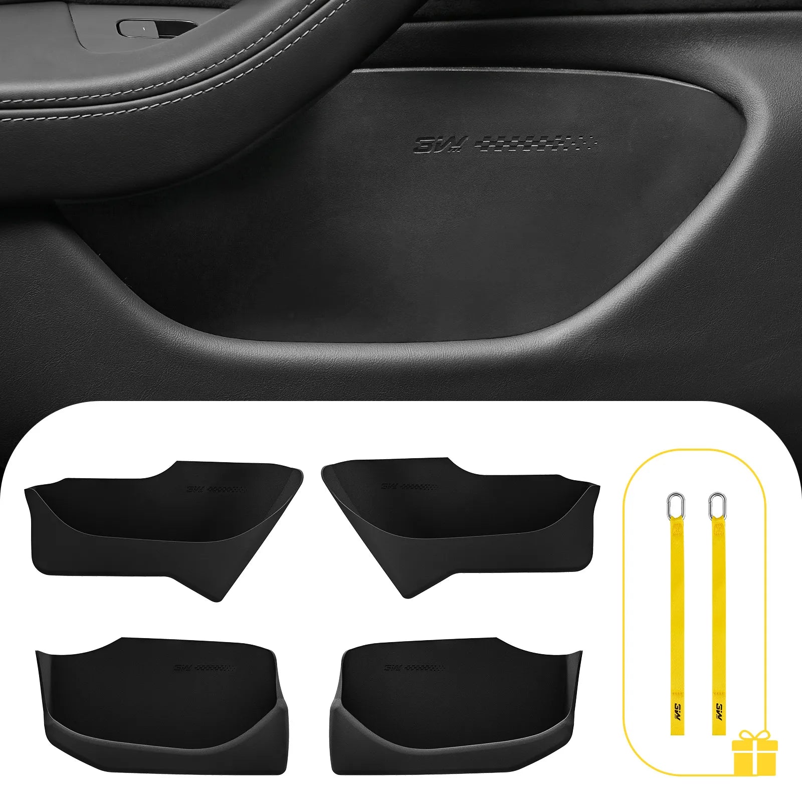 Door Storage Bin for Tesla Model Y Juniper/Model 3 Highland 2025-2026