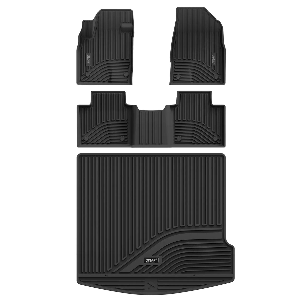 3W All Weather Car Mats for GWM WEY 05 2023-2026