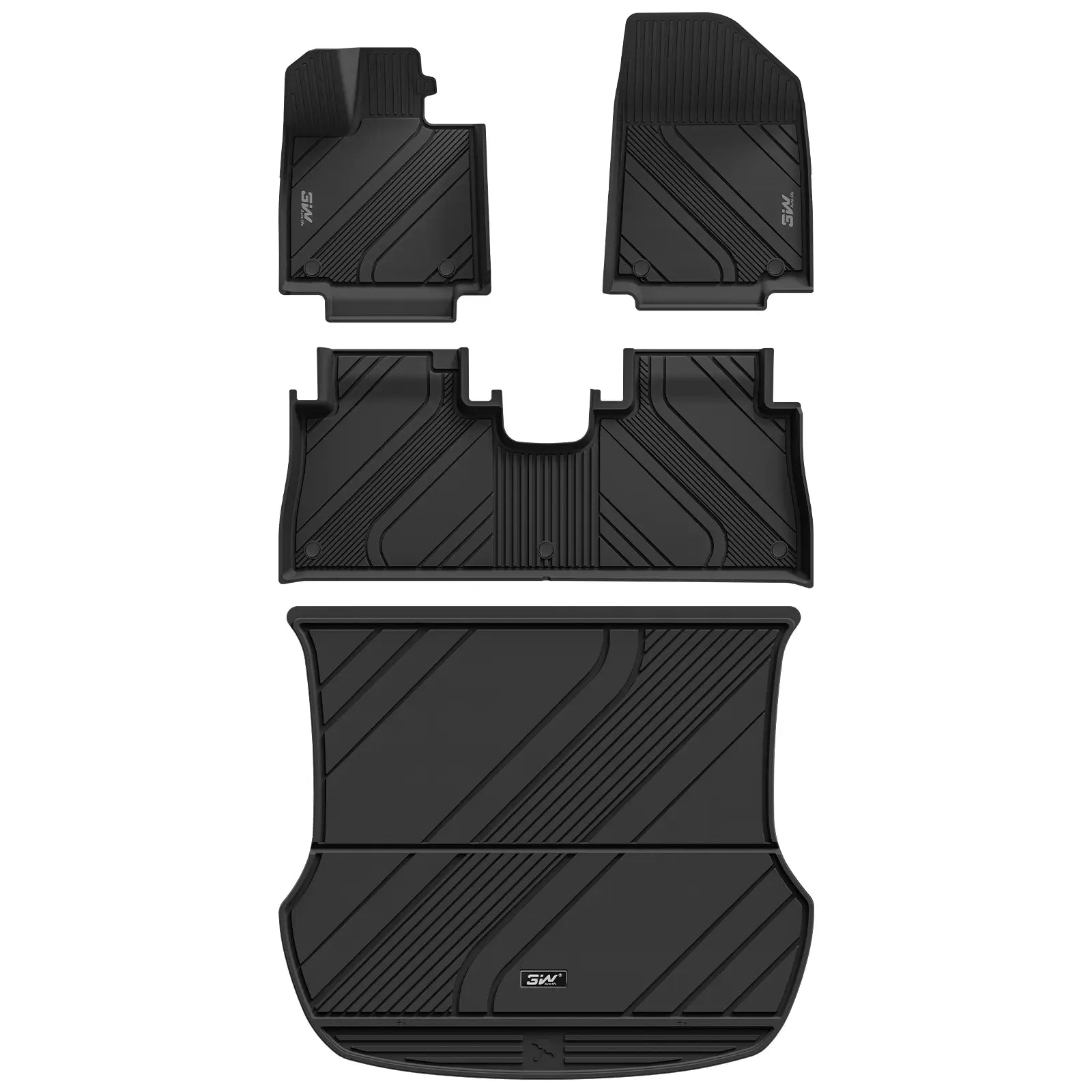 3W All Weather Car Mats for MG IM6 2025-2026 (Left Hand Drive)