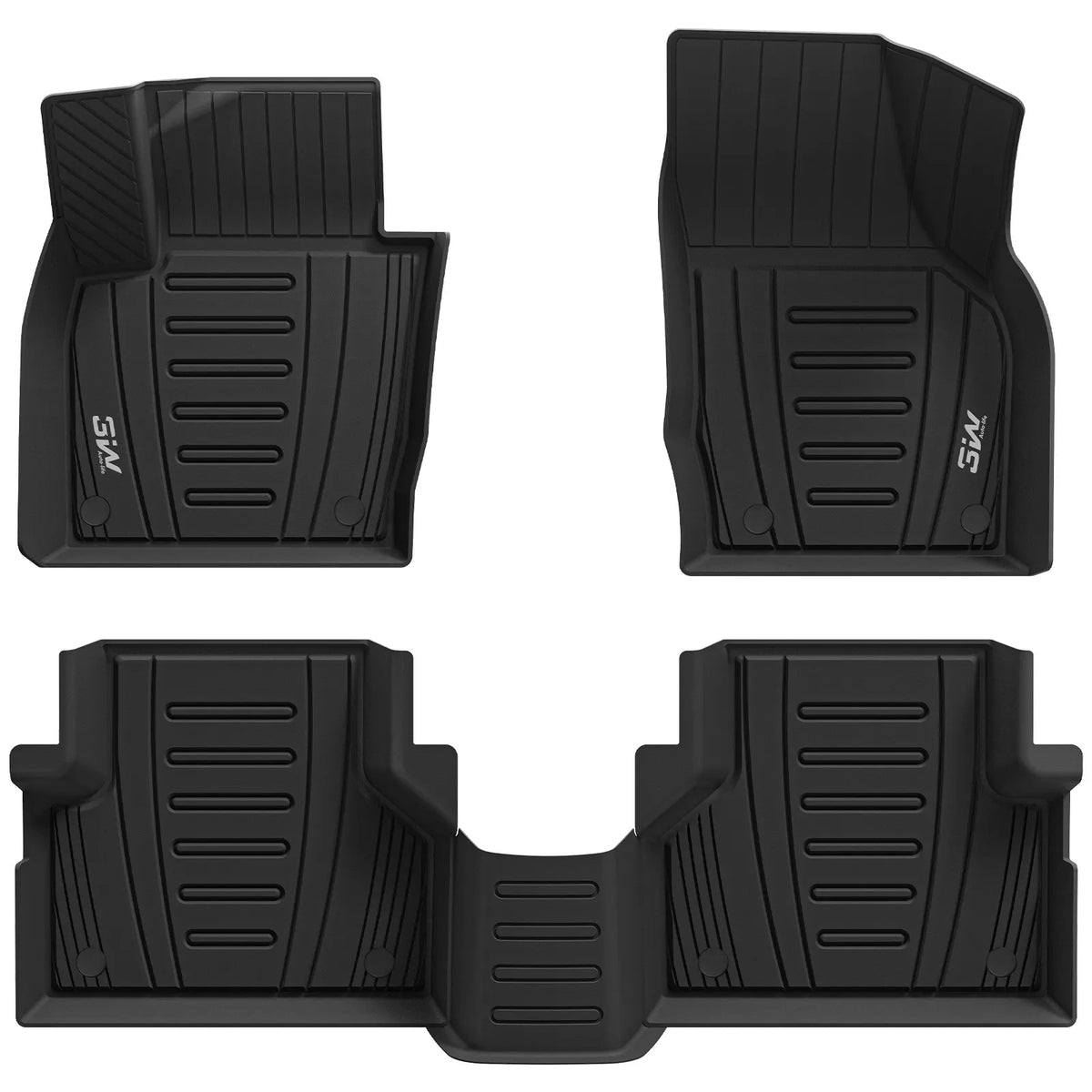 3W All Weather Car Mats For AUDI Q3 S 8U 2011-2018 (Left Hand Drive)