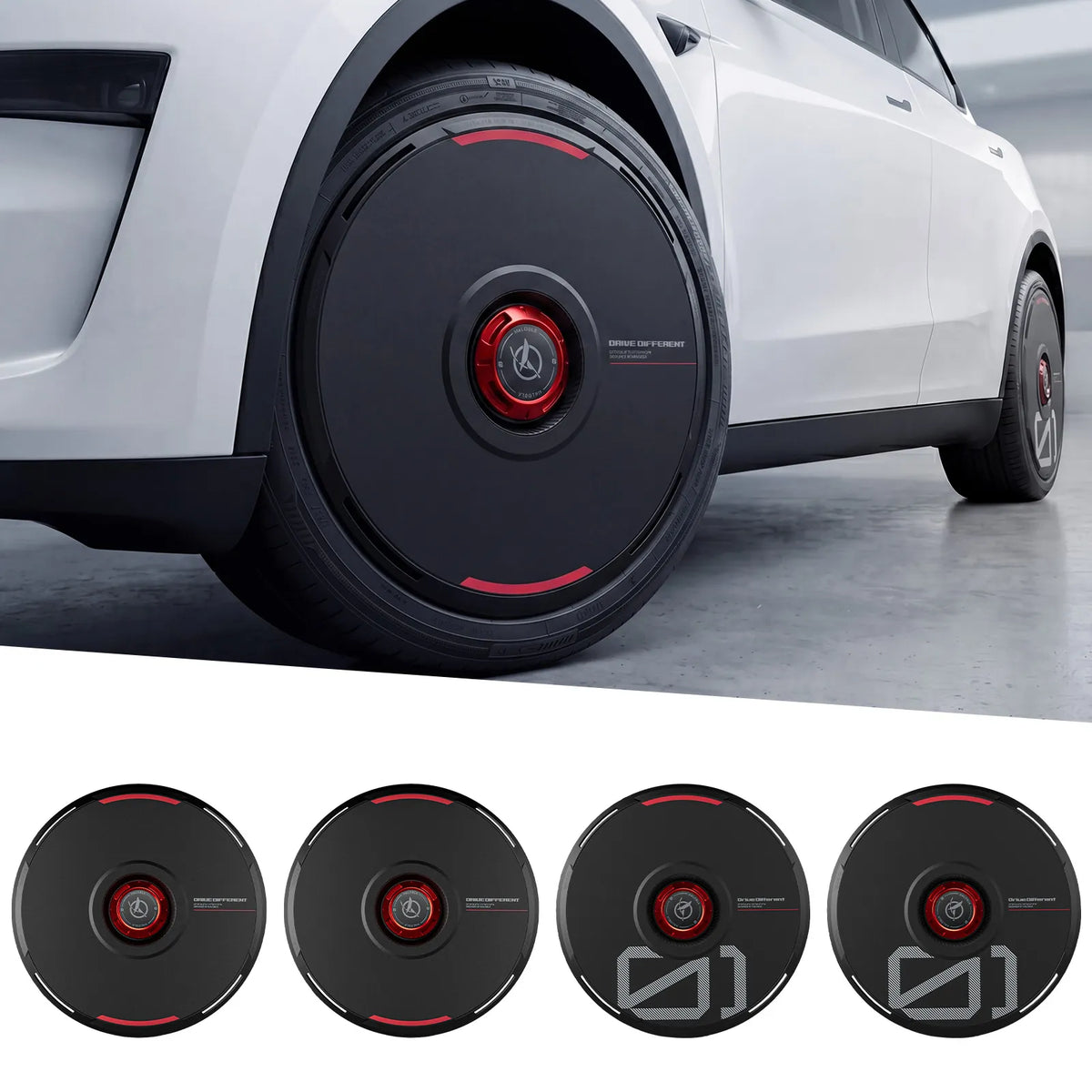 Wheel Covers for Tesla Model Y Juniper and Model 3 Highland 2025-2026