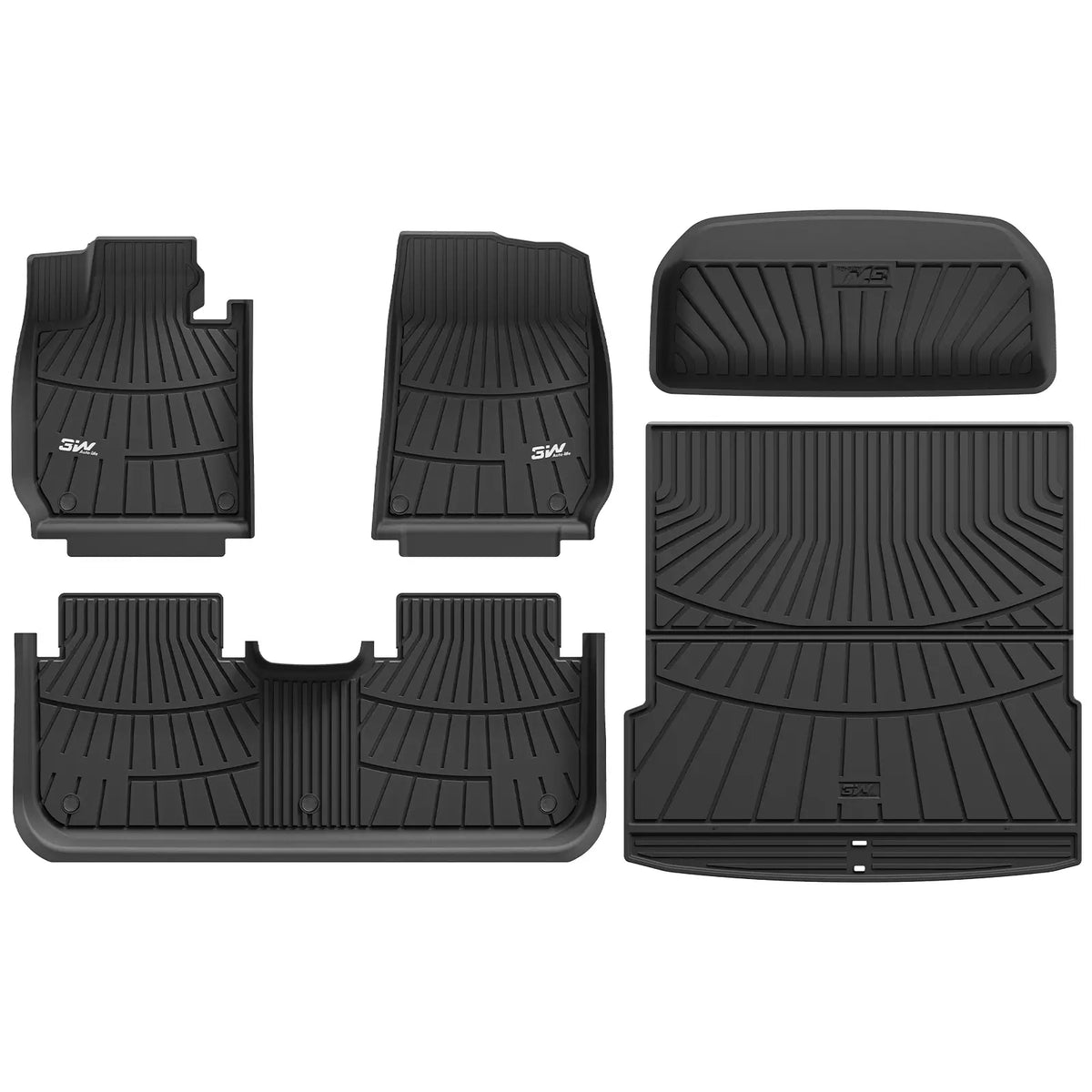 3W All Weather Car Mats For Xpeng P7 2025-2026 (Not for P7+)(Left Hand Drive)